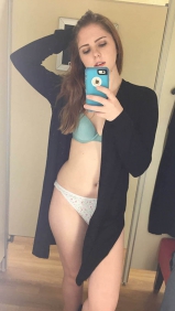 Teen redhead selfies - ginger amateur naked selfshots