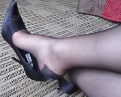My legs in classic Nylons - N