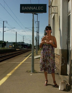 GARE DE BANNALEC (FRANCE) - N