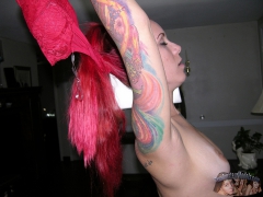 Tattooed Redhead - N