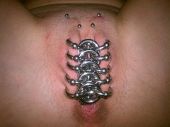 extreme pussy piercing - N