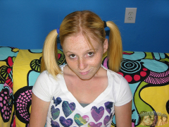 Freckled Face Redhead Petite Teen - N