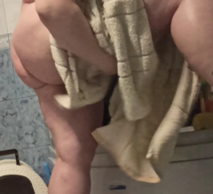 wife tits in shower - N