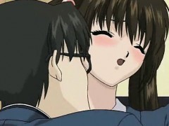Saucy anime honey getting wet pussy fingered