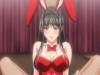 Bunny Japanese hentai with bigboobs footjob and cum allbody