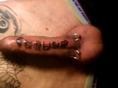 Danish Guy - Tattoo & Pierced Dick (RisGnasker & Friends)