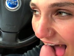 Car blowjob amateur 07