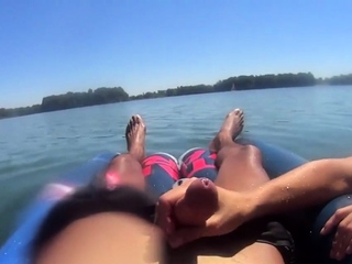 Inner Tube Bj On The Lake