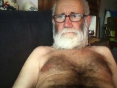 Grandpa Show On Webcam