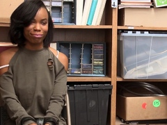 Shoplifting Ebony Teen