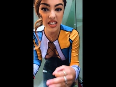 Malu Trevejo live nip slip on Instagram